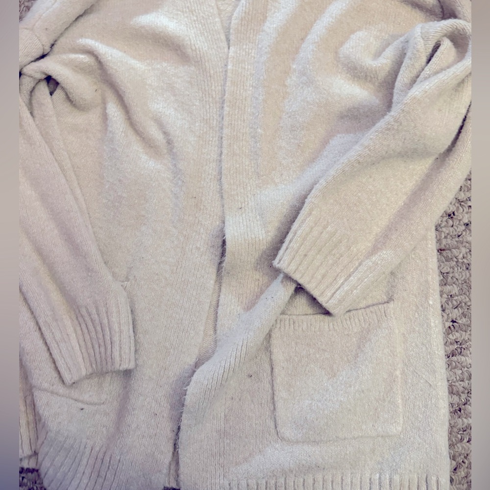 Old Navy Beige Cardigan No Hood Women’s